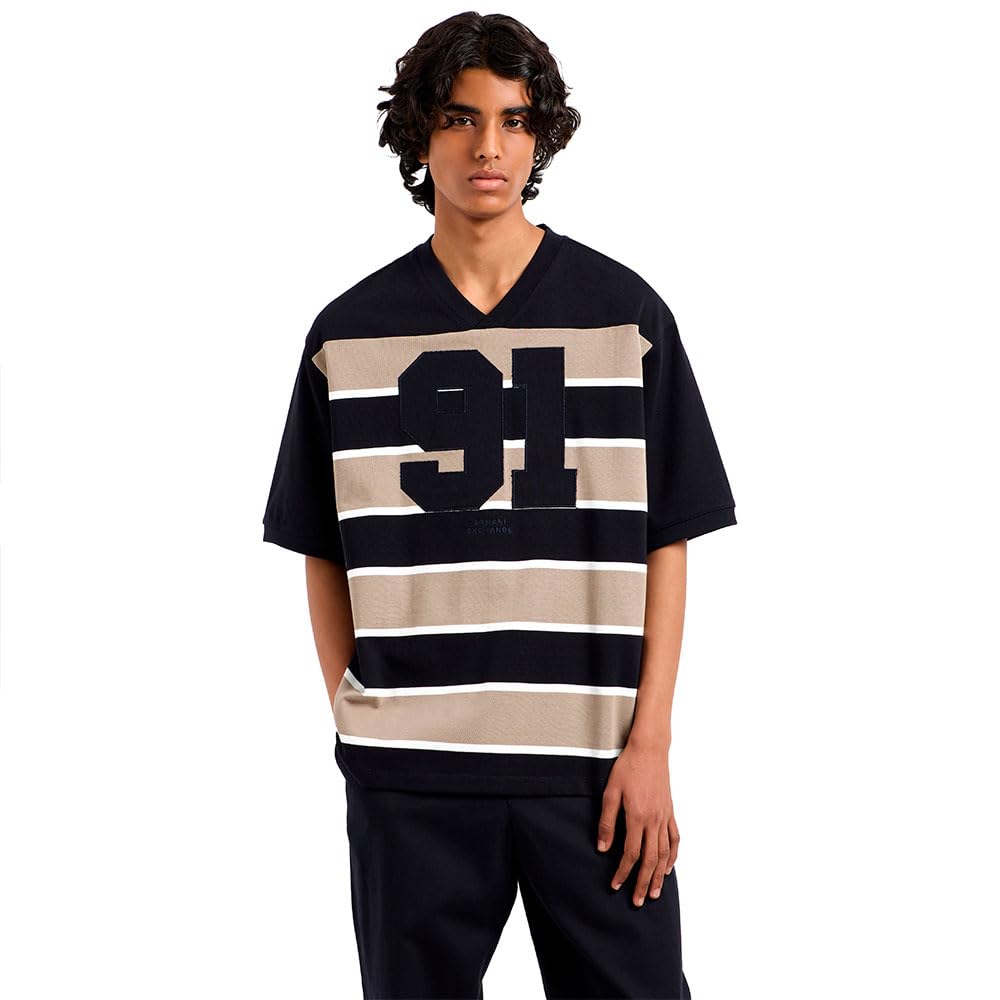 Amazon.com: A | X ARMANI EXCHANGE Men's Standard 91 Varsity